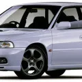 Автомобильные коврики ЭВА (EVA) для Subaru Legacy  II  правый руль седан (BD) 1993-1998 