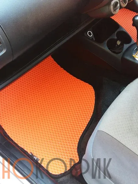 Автомобильные коврики ЭВА (EVA) для Honda Fit I правый руль (GD) 2001-2007 