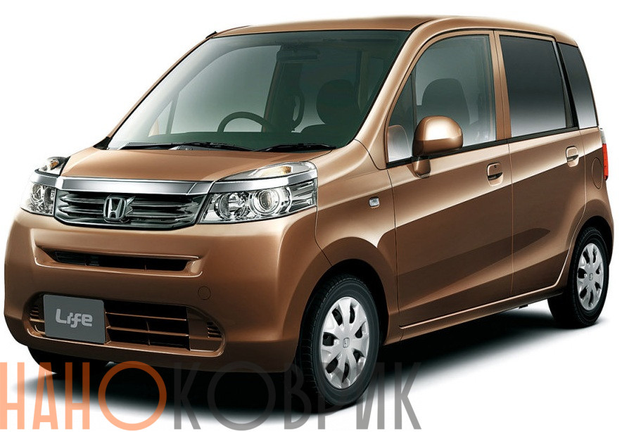 Автомобильные коврики ЭВА (EVA) для Honda Life V	правый руль (JC 2WD) 2008-2014 