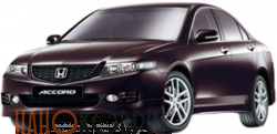 Автомобильные коврики ЭВА (EVA) для Honda Accord VII седан (UC) 2002-2008 