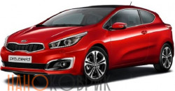 Автомобильные коврики ЭВА (EVA) для Kia cee'd II хэтчбек 3дв. (JD) 2012-2018 