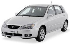 Автомобильные коврики ЭВА (EVA) для Kia Cerato I хэтчбек (LD) 2004-2008 