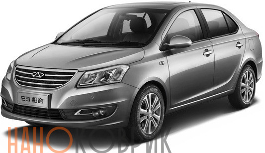 Автомобильные коврики ЭВА (EVA) для Chery Bonus 3 I (E3, A19) 2014- 
