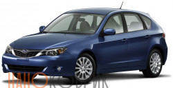 Автомобильные коврики ЭВА (EVA) для Subaru Impreza III хетчбек (GH) 2007-2012 